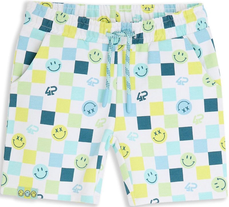 4PRESIDENT - Philly - Korte Broek - Multicolor - Katoen/Elastaan