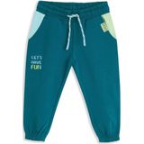 4PRESIDENT - Jongensjoggingbroek - Grijs - Katoen/Elastaan