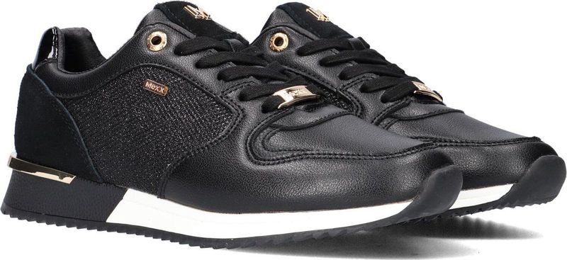 Mexx - Fleur Sport Schoen - Dames - Zwart - Leer