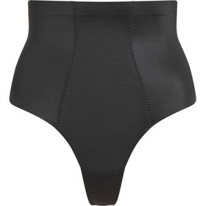 Hunkemöller Shapewear Scuba hoge corrigerende string - zwart - Maat M