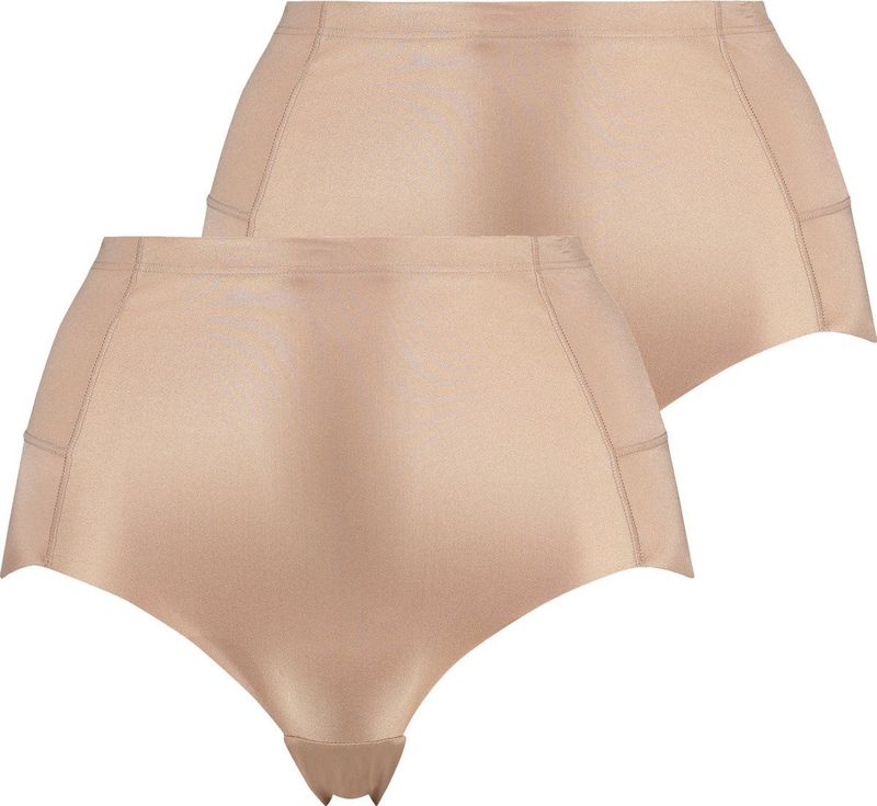 Hunkemöller - Dames Lingerie 2-pack - Vormende Slip - Beige