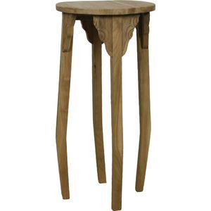 DKNC - Tafel Alisson - Teakhout - 38x38x78cm - Bruin