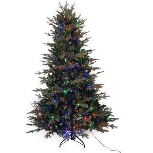 Wintervalley Trees - Kunstkerstboom Anderson met LED verlichting - 180x118cm - Groen
