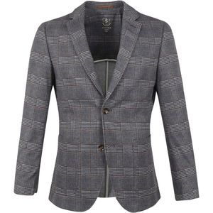 Suitable - Respect - Colbert - Grijs - Jersey - Heren Blazer