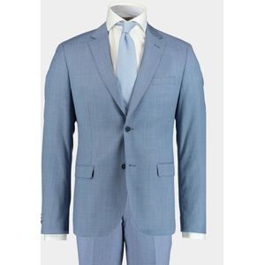 Bos Kostuum Toulon - Bright Blue - 97% Wol - Lichtblauw