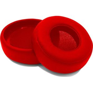 MMOBIEL Koptelefoon Oorkussens Earpads geschikt voor Beats Dr. Dre Pro / Detox, kunstleer (rood)