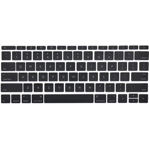 MMOBIEL Complete set reservetoetsen voor Amerikaans toetsenbord, compatibel met MacBook Pro Retina 13 inch 15 inch A1989 A1990 A1932 (zwart)