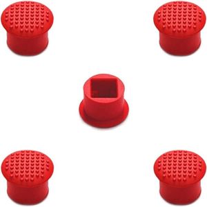 MMOBIEL - Rubber TrackPoint Toetsenbord Muis - Rood - Zwart - Compatibel met Lenovo ThinkPad