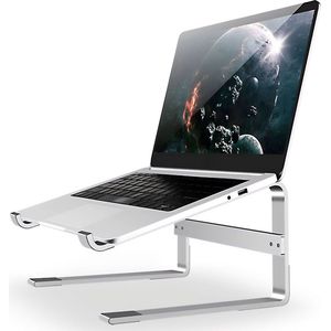 MMOBIEL Laptop Standaard Hoog – Laptop Stand 10 tot 18 inch – Geventileerde Laptop Houder Universeel – Laptop Verhoger voor MacBook, Notebook, ASUS en meer – Incl. Gereedschap – Aluminium