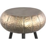 PTMD Reddick Ronde Bijzettafel - 47x45x50 cm - Set van 2 - Goud