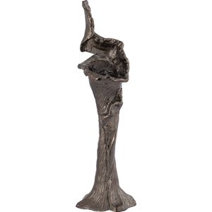 PTMD Kandelaar Mataly - 20x18x65 cm - Aluminium - Messing