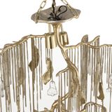 PTMD Hanglamp Wilco - 48x41x198 cm - Aluminium - Messing