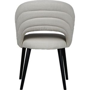 PTMD Abierto Wit 9900 nanci fabric dining chair
