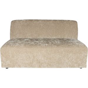 PTMD Lujo sofa cream 6051 fiore fabric 2 seater element