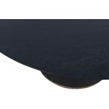 PTMD Xelle black coffeetable 125 cm