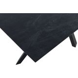 PTMD Alore black black diningtable rectangle 280 cm