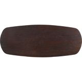 PTMD Alore brown black diningtable oval 240 cm