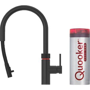 Quooker Flex Kokendwaterkraan - C uitloop - PRO3 VAQ Reservoir - Zwart