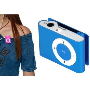 Mini MP3-speler - compatibel met Micro SD-kaart - verschillende kleuren van hoge kwaliteit Roze