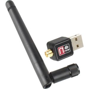 A03 USB Wifi Adapter - 2.4G - Zwart
