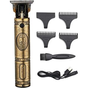 Retro Tondeuse - Professionele Kapper - Usb Oplaadbaar - Tondeuse Voor Mannen - Draadloos