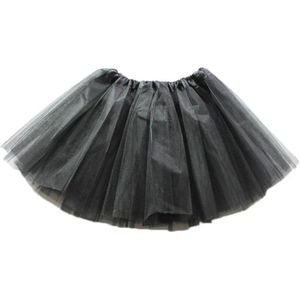 Tutu Rok - Ballerina - Voor meisjes - 30 cm - Zwart