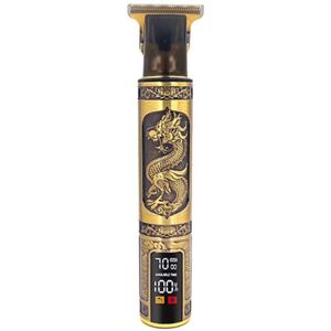 Professioneel scheerapparaat - Vintage - Oplaadbaar - Voor professionele barber - Geschikt voor Hoofdhaar/Baardhaar - Trimmer Draadloos - Drakenstijl