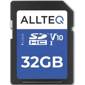SD Kaart 32 GB - Geheugenkaart - SDHC - U1 - UHS-I - V10 - Allteq