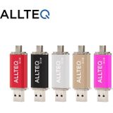 Allteq - USB C Stick - 32 GB - Goud - Aluminium - 3.2 Gen 1x1