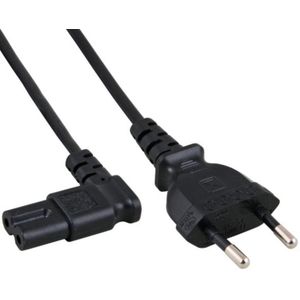 Gerätekabel C7 gewinkelt - Allteq