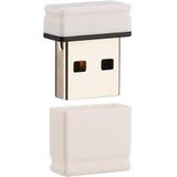 Allteq - Mini USB-stick - 32GB - USB 2.0 - Wit