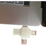 Allteq - USB C Stick - Zilver - 64 GB - USB 3.0