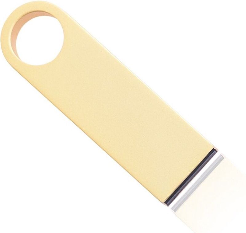 Allteq - USB A Stick - Goud - 128 GB - USB 2.0