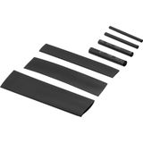 Set krimpkousen - 127-delig - Zwart - Allteq