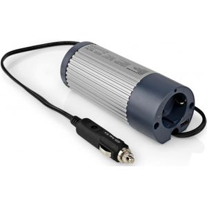 Omvormer - Sigarettenaansteker - 12 naar 230 Volt - 100 Watt - Allteq