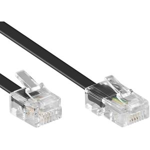 DSL-Kabel RJ11 auf RJ45 - 3 Meter - Schwarz - Allteq
