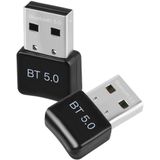 Allteq - USB 2.0 Bluetooth Adapter - Zwart - High Speed - 3 Mbit/s - 10 Meter Bereik
