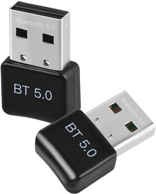Allteq - USB 2.0 Bluetooth Adapter - Zwart - High Speed - 3 Mbit/s - 10 Meter Bereik
