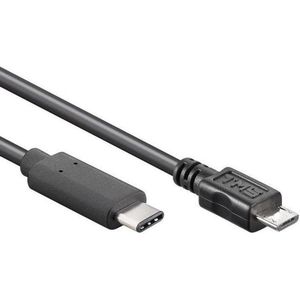 USB-C-auf-USB-B-Mikrokabel - 2 Meter