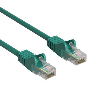 Cat 5e - U/UTP - Netwerkkabel - Patchkabel - Internetkabel - 1 Gbps - 5 meter - Groen - Allteq