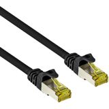 Cat 7 - S/FTP - Netwerkkabel - Patchkabel - Afgeschermd - 10 Gbps - 10 meter – Zwart - Allteq