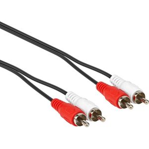 Tulp kabel Analoog meter Zwart Allteq