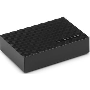 Allteq - 5-poorts Netwerk Switch - Zwart - 1000 Mb/s