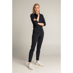 Expresso - Xarah - Slim Fit Broek - Donkerblauw