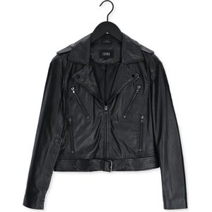 Ibana - Moss - Leren Jas - Zwart