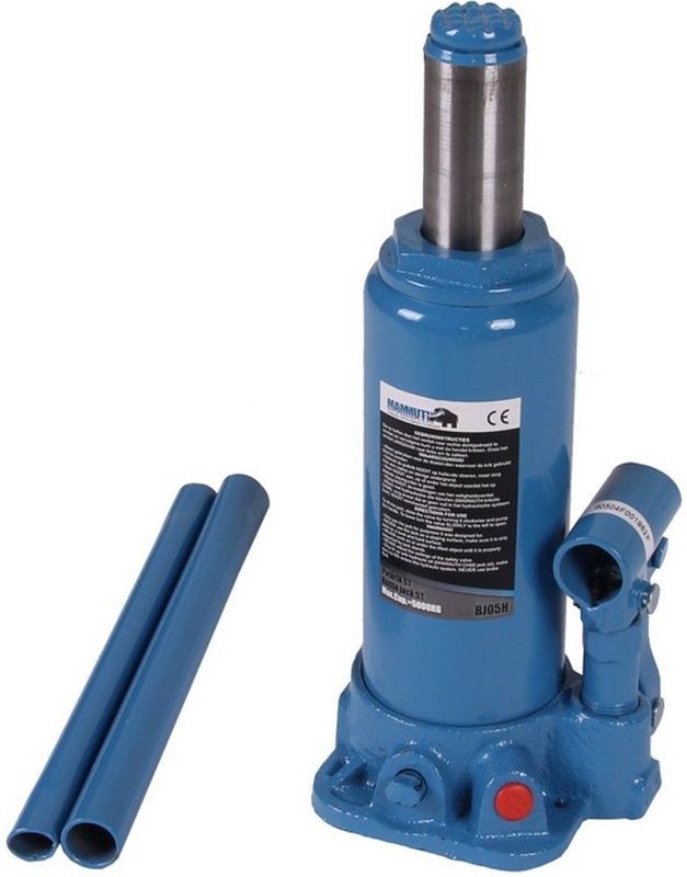 Potkrik - 5 Ton - Verstelbare Hoogte - Min. 216mm - Max. 413mm