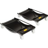 Wieldollieschalen - Automovers - Capaciteit 450kg - Set van 2 stuks - Afmetingen 605 x 395 x 120 mm