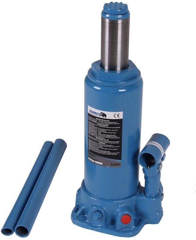 Potkrik - 8 Ton - Capaciteit - Min. Hoogte 230mm - Max. Hoogte 457mm - Hefhoogte 147mm