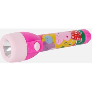 Peppa Pig zaklamp - Roze - Led lamp - Licht - 15,7 cm - 3+ - Kinderen - Verlichting