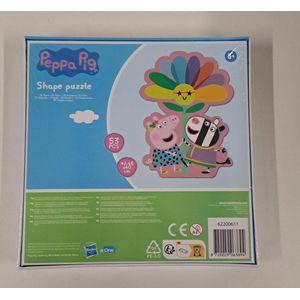 63917 Peppa Pig  Shape Puzzel 53 pcs Bloem